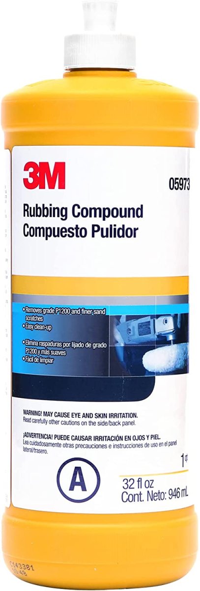 DealerShop - Rubbing Compound 1qt (32fl oz/946mL) - 05973 - Compounds -  DealerShop - Compounds