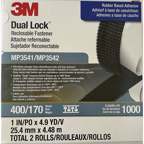 3M SJ3542 Dual Lock Type 170 Reclosable Fastener