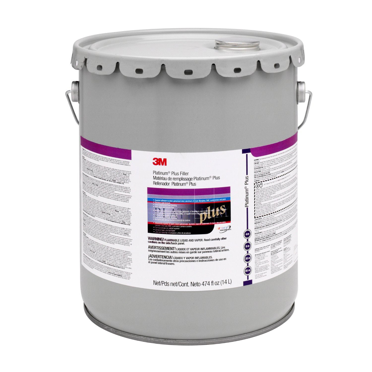 3M Platinum Plus Filler 5gal 31139 Body Fillers