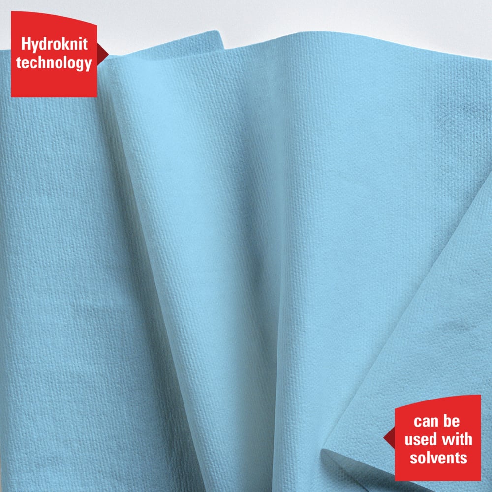 DealerShop - Wypall X60 Reusable Absorbent Cloths Blue - 34965 - Shop  Towels - DealerShop - Shop Towels