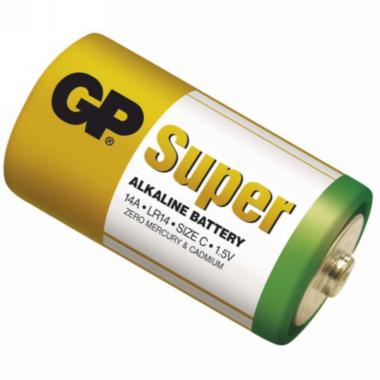 DealerShop - GP Alkaline D Industrial Battery, 1.5V, 120/PKG - GP