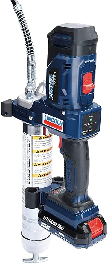 lincoln grease gun battery operated