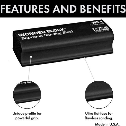 Motor Guard 750 Holey Terror Sanding Block – 2-Pack (HT2) For Drywall & Auto Body