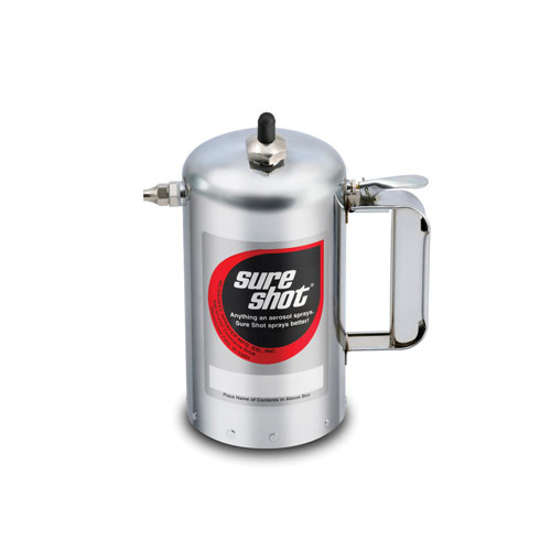 SURE SHOT Sureshot A1000G 1 Quart Enameled Steel Sprayer - Industrial  Grade, Lightweight and Portable Compressed Air Sprayer for Oil and Solvent