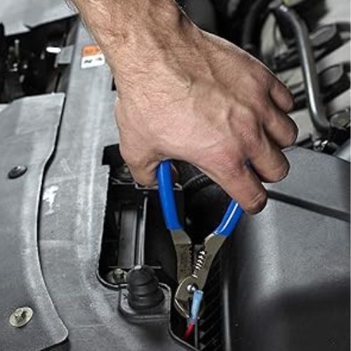 thumbnail image 2 of OTC 5950K CrimPro 4-in-1 Pro 7-Inch Angled Crimping Pliers With Wire Strippers And Cutters (2-Piece Set) 2 of 4