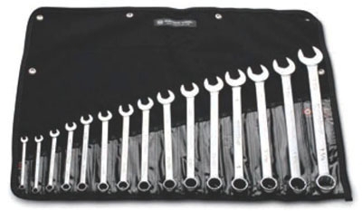 DealerShop - Wright Tool Wrench Set Combination 15 Piece 12 Point 16/16-3/4  CH, Item # WR715 - WR715 - Wrenches - DealerShop - Wrenches