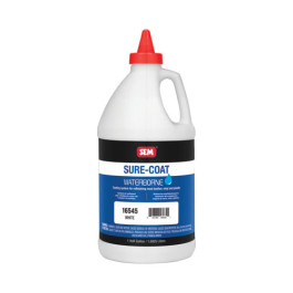 SEM Sure-Coat 16545 Mixing System Coating Waterborne, White, 1/2 Gallon