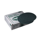3M Green Corps 00515 751U Series Abrasive Sanding Discs, 6 in Dia, 40 Grit, Hook and Loop, Green, 25 discs