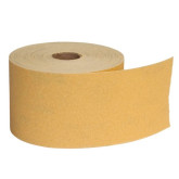 Norton Gold Reserve 63642506148 Sanding Sheet Roll, 2-3/4 in W x 25 yd L, P320 Grit, Extra Fine Grade
