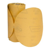 Norton Gold Reserve 06164 A296 Series Sanding Disc Roll, 6 in, P800 Grit, Aluminum Oxide, PSA Attachment, 100/Roll