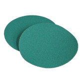 3M Green Corps 01550 251U Abrasive Sanding Discs, 8 in Dia, 40 Grit, Aluminum Oxide Abrasive, Green, Dry, 8 Holes, 50 Discs