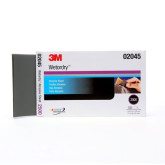 3M Wetordry 02045 401Q Sanding Sheets, 5-1/2 in W x 9 in L, 2500 Grit, Fine Grade, Silicon Carbide Abrasive, Black, 50 sheets