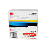 3M 06297 Soft Edge Foam Masking Tape, 13 mm x 50 m (0.51 in x 54.68 yd.)