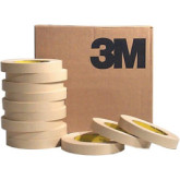 3M 06334 Scotch Automotive Refinish Paint Masking Tape 233, 18 mm x 55 m, 12 rolls