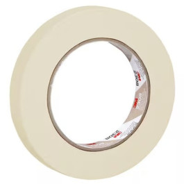 3M 06545 2308 Series Automotive Masking Tape, 55 meter Length x 18mm Width,