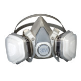 3M 07193 5000 Series Half-Mask Respirator Assembly, Large, P95 Filter Class, NIOSH Approved