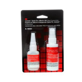 3M Automix 08224 Quick Fix Cyanoacrylate Adhesive Kit, Bottle, Liquid, Clear, 1 min Application