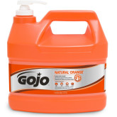 GOJO 0955-02 NATURAL ORANGE Pumice Hand Cleaner, 1 gallon Pump Bottle