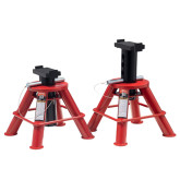 Sunex 1210 10-Ton Low-Height Pin Jack Stands, Pair