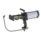Albion 1500 Series AT Line Air-Powered Multi-Component Spray Cartridge Gun (1:1, Suitcase Configuration), Item # AT1500Y-S3