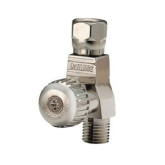 DevilBiss HAV-500 High Output Spray Gun Air Adjusting Valve, 1/4 Inch MNPT Inlet x 1/4 Inch FNPT Outlet, 2.5 to 160 PSI