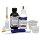 Polyvance 2504 PlastiFix Kit Clear Rigid Plastic Repair Kit with 8 Components