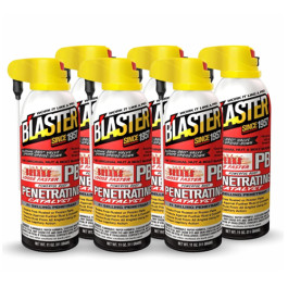 B'laster 26-PB Penetrating Oil Spray, Multi-Use Anti Rust Lubricant, 11 oz Aerosol, Case of 6