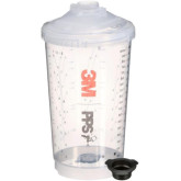3M 26264 PPS Series 2.0 Vented Spray Cups Kit, Large (32.1 fl oz, 950 ml), 200 Micron Filter