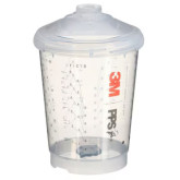 3M 26263 PPS Series 2.0 Vented Spray Cups Kit, Standard (23.7 fl oz, 700 ml), 200 Micron Filter