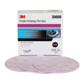 3M Hookit Purple Finishing Film Abrasive Discs 260L, 30666, 6 in, 2000+ Grade, 50 Pack