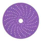 3M Cubitron II 31371 737U Sanding Discs, 6 in Dia, 80+ Grit, Purple, Dry, Hookit Attachment, 50 Discs