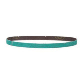 3M Green Corps 36516 Abrasive File Belts, 1/2 in W x 18 in L, 40 Grit, Green, 20 Pack