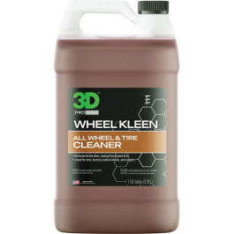 3D Car Care 111G01 Wheel Kleen High-Foaming Wheel and Tire Cleaner, Concent