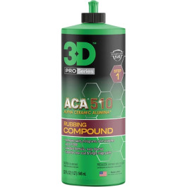 3D Car Care 510OZ32 ACA 510 Premium Rubbing Compound, Alpha Ceramic Alumina