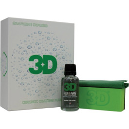 3D Car Care 940CC-KIT Graphene Infused Ceramic Coating Kit, 30 mL, Up to 3-