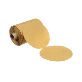 3M 1422 Stikit Gold Paper Disc Roll 216U, P240, 5 Inch, 175 Discs Per Roll