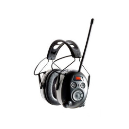 3M 72653 WorkTunes Connect AM FM Hearing Protector, Bluetooth, NRR 24 dB