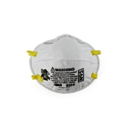 3M 8210 Particulate Respirator, N95, Cup Style, 20 Per Box