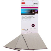 3M Trizact Hookit Foam Sheet, 30190, 2 3/4 in x 5 1/2 in (70 mm x 140 mm), 3000 grade, 5 sheets
