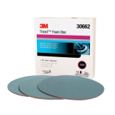 3M Trizact Hookit Foam Discs 30662, 5000 Grit, 6 in, Blue, 15 Discs