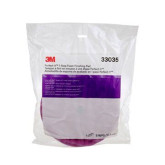 3M Perfect-It 33035 1-Step Single Sided Finishing Pad, 8 in Dia, Quick Connect Attachment, Foam Pad, Purple