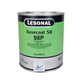 Lesonal Basecoat SB 98P White Pearl Extra Fine, 1 Liter, Item # 355107