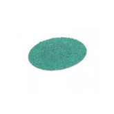 3M Green Corps 36527 Abrasive Discs, 2 in Dia, 80 Grit, 25000 rpm, Green, 25-Discs