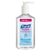 Purell 3659-12 Advanced Hand Sanitizer Gel 12 oz Table Top Pump Bottle, 12 Bottles