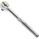 Zero Degree 38151 Ultra-Precise Gearless Ratchet, High-Carbon Steel 3/8" Drive
