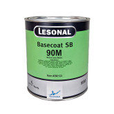 Lesonal Basecoat SB 90M Metallic Fine Bright, 1 Liter, Item # 390133