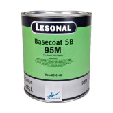Lesonal Basecoat SB 95M Metallic Sparkle 3.75 Liters, Item # 390146
