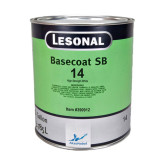 AkzoNobel Lesonal Basecoat SB 14, High Strength White, 1 Gallon, Item # 390912