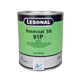 Lesonal Basecoat SB 91P Blue (Green) Pearl, 1 Liter, Item # 391083