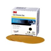 3M 00916 216U Series Abrasive Disc, 3 in Dia, P220 Grit, Hook and Loop, Gol 3M 00916 216U Series Abrasive Disc, 3 in Dia, P220 Grit, Hook and Loop, Gol